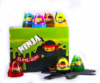 Лизун-Антистресс TM "Mr.Boo" Ninja Slime (24/96шт) (ТС RU C-UA.ПХ01.В.01433/20 серия №0181436 08.06.