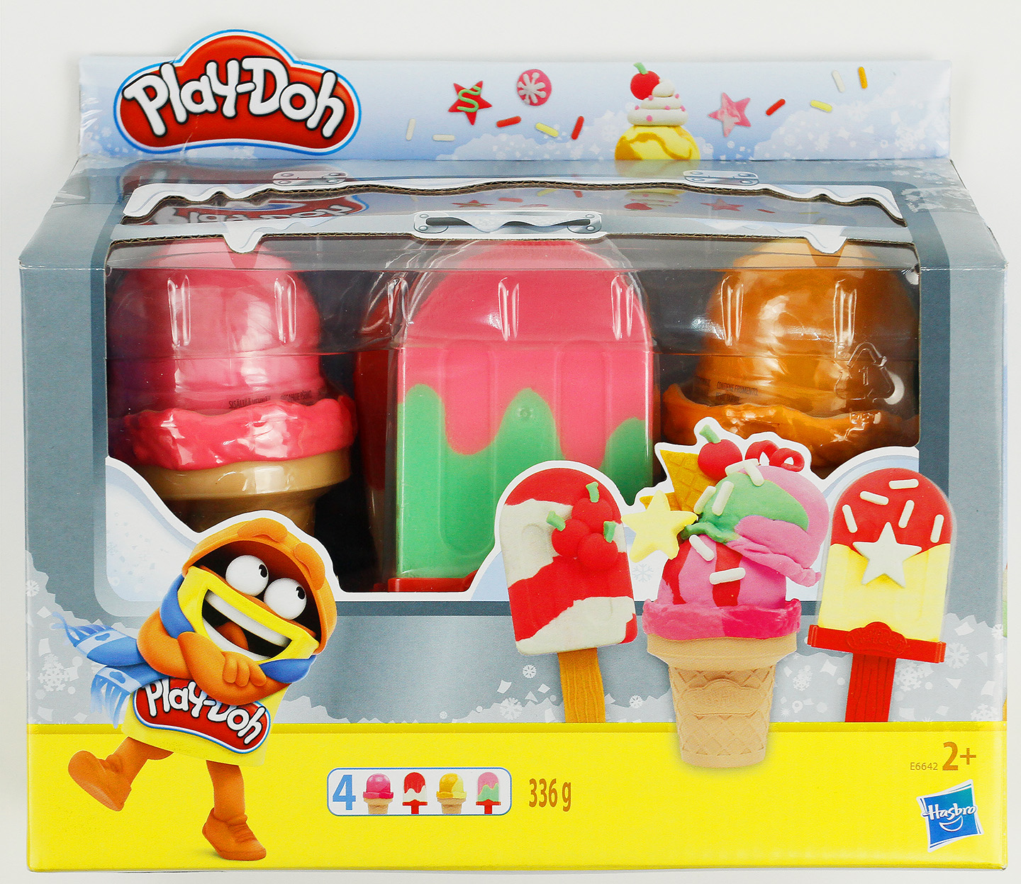 PLAY-DOH. Игровой набор PLAY-DOH холодильник к с мороженым E6642EU4