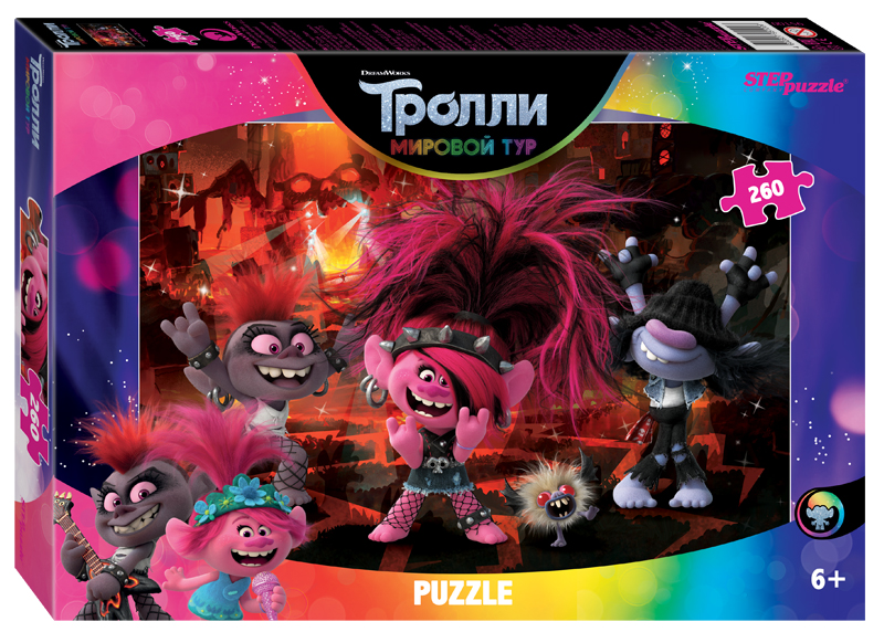 Мозаика "puzzle" 260 "Trolls - 2" (DreamWorks) 95100