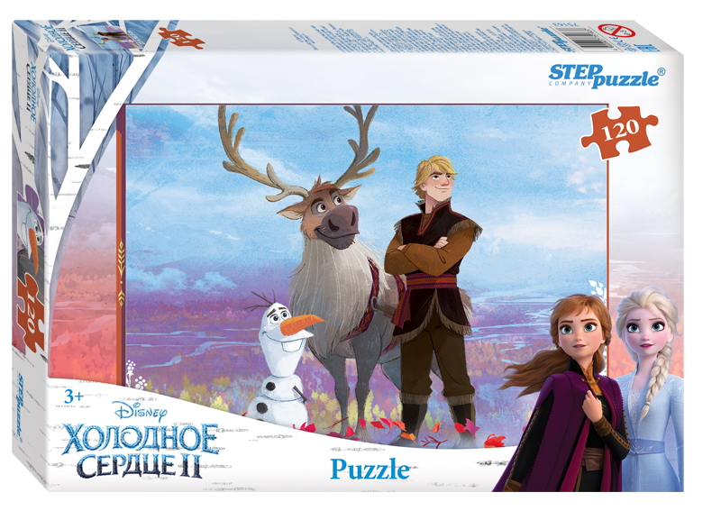 Мозаика "puzzle" 120 "Холодное сердце - 2" (Disney) 75163