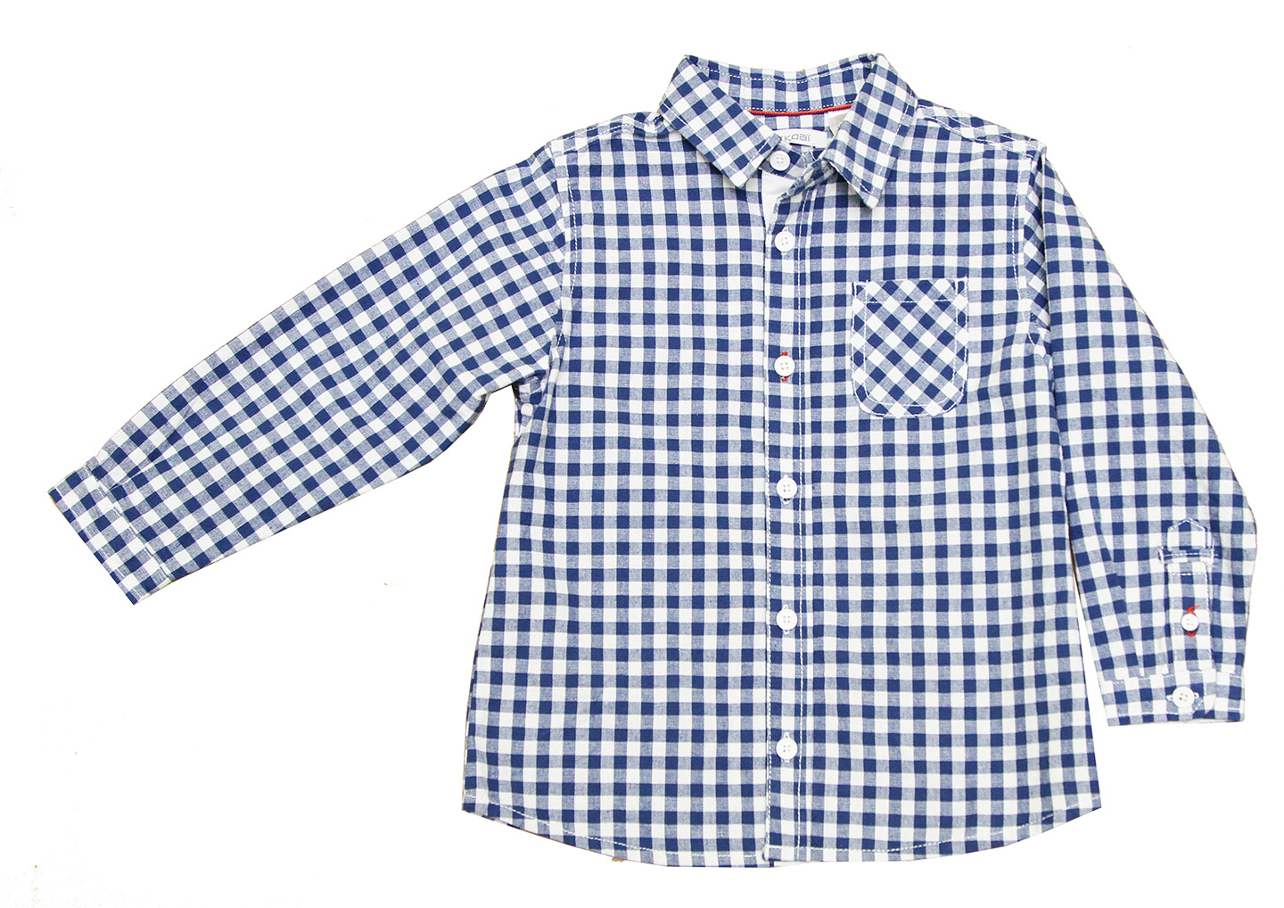 A2T50068 Рубашка с длинным рукавом (Р-р: 3; Цв.: Синий)