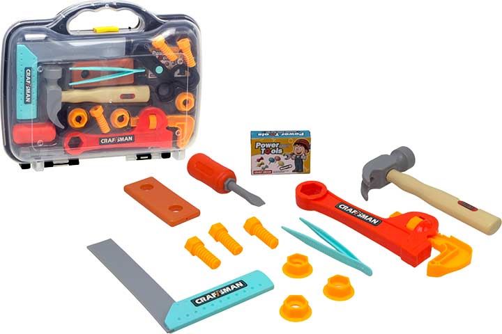 Игровой набор "Инструменты", в пластиковом ящике 1207082