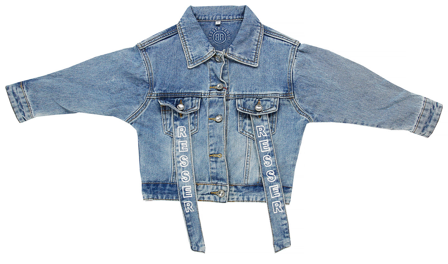 BFPS-3900 Куртка джинсовая ДД (Р-р:3-4;Цв.:Синий;Возраст: ;Рост: )