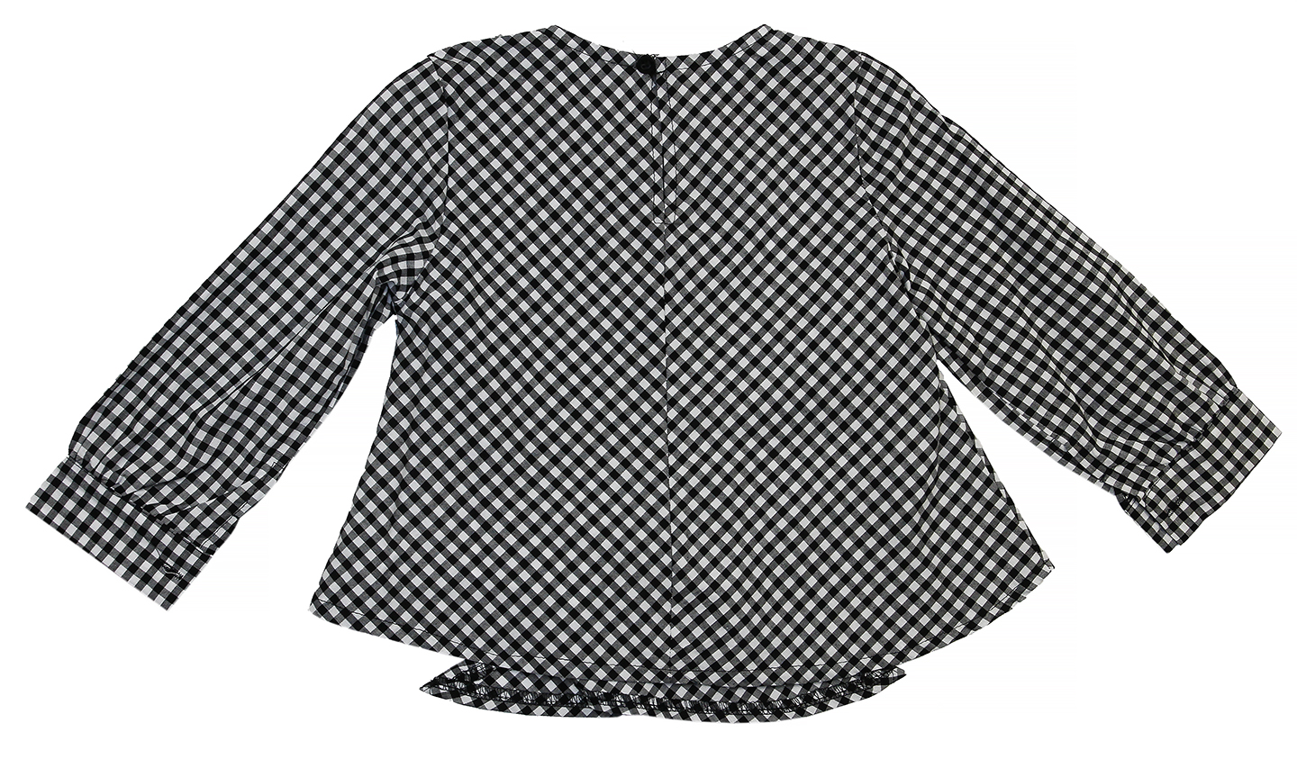 7027 Рубашка ДД (Р-р: 5; Цв.: Черный; Возраст: 3 года; Рост: 98 см; Длина рукава: 24 см)