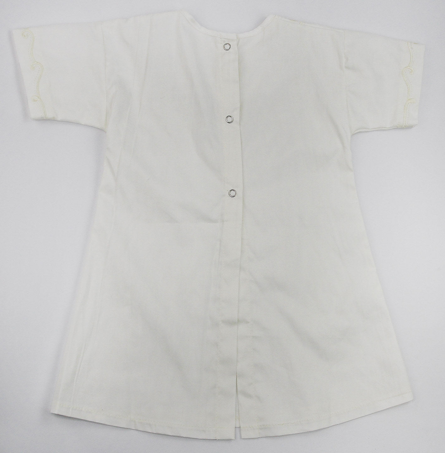 15037 Крестильная рубашка (Р-р:40-62;Цв.:Экрю;Возраст: ;Рост: )