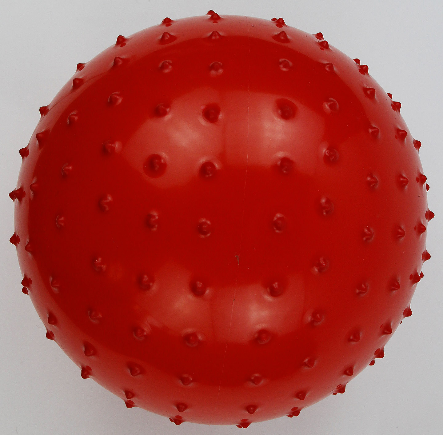 мяч пластизоль ежик 22 см 60 г 5 цветов (12 шт/пакет) 5455-32