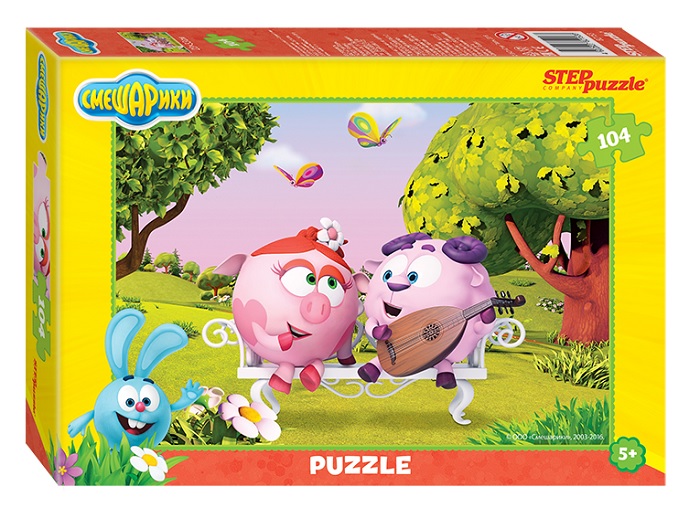 Мозаика "puzzle" 104 "Смешарики" (Мармелад Медиа) 82153
