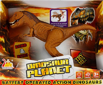 Игрушка "Динозавр", свет/звук, подвижные части, на бат. 200274520