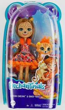 Enchantimals Дополнительная кукла со зверюшкой в ассортименте 14 видов FNH22