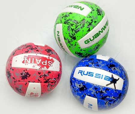 Мяч E27845 волейбол 260гр, 3 цвета /60шт//бл./ E27845